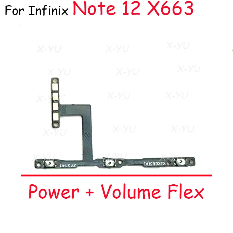 

10 шт., кабель для Infinix Note 11 12 5G 2023 VIP Pro X663 X663B X663C X671 X672 X676