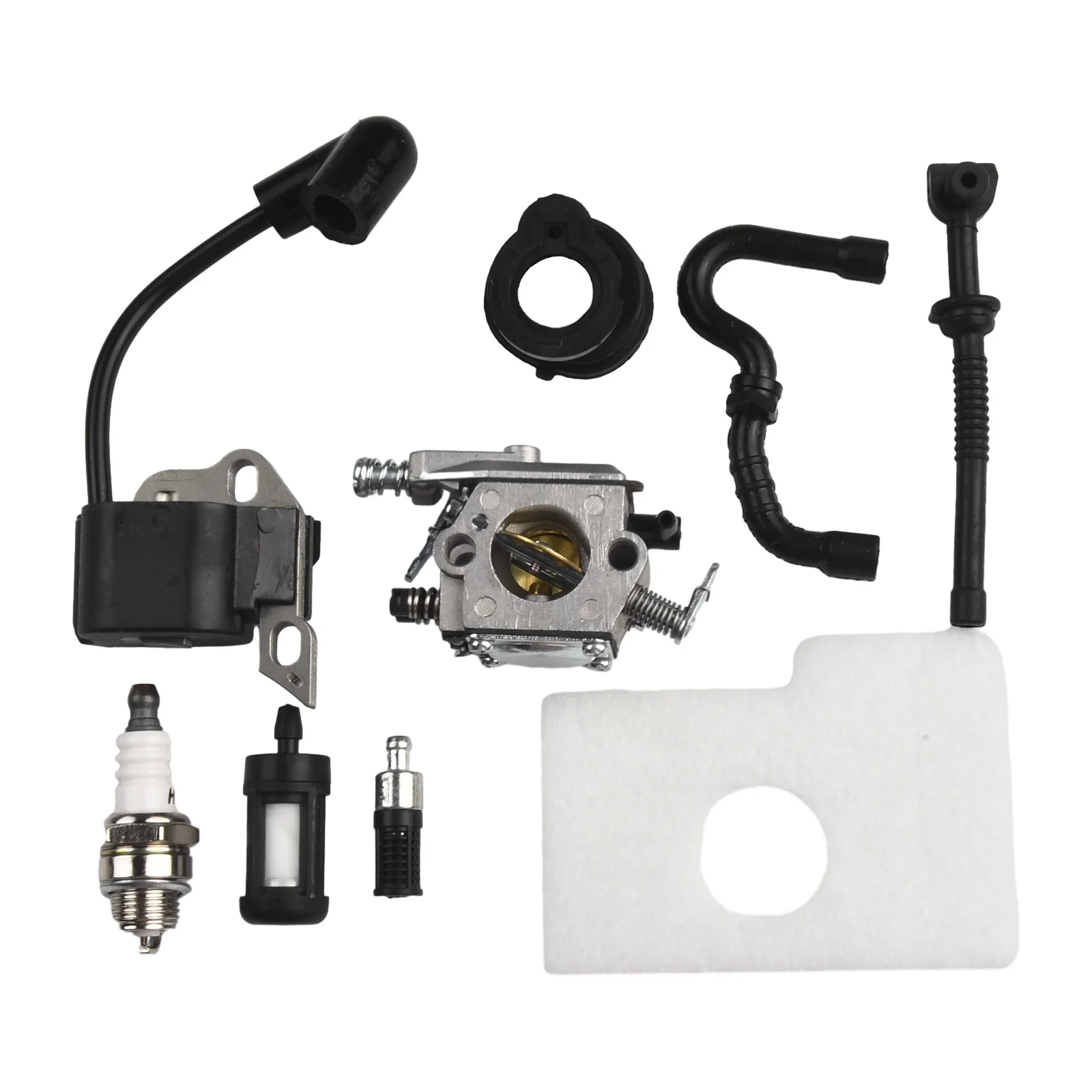 Carburetor Kits For STIHL Chainsaw 017 018 MS170 MS180 Lawn Mower Replacemnet Trimmer Carburetor Ignition Coil Muffer Gasket
Carburetor Kits For STIHL Chainsaw 017 018 MS170 MS180 Lawn Mower Replacemnet Trimmer Carburetor Ignition Coil Muffer Gasket