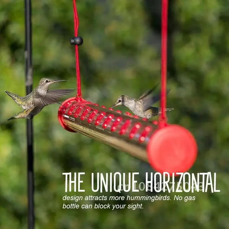 Top Bird Feeder Hummingbird Feeder With Transparent Red Tube Garden Accessories Outdoor
Top Bird Feeder Hummingbird Feeder With Transparent Red Tube Garden Accessories Outdoor