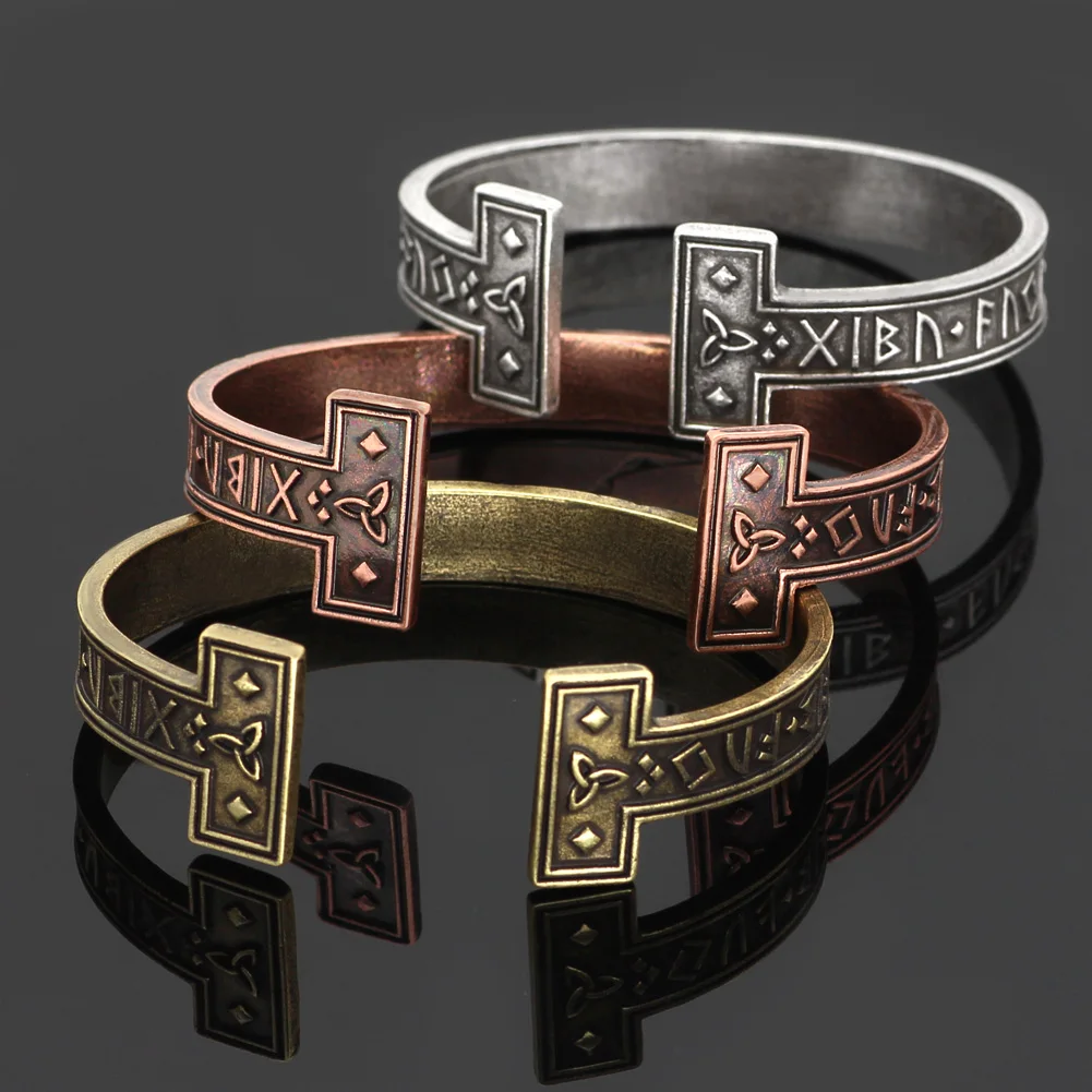 Мужской viking Vantage Северный талисман браслет с рунами | Украшения и аксессуары
