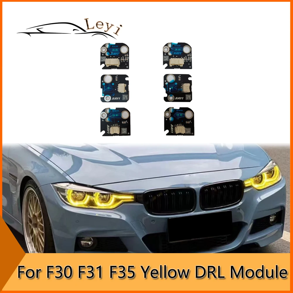 

CSL Lemon Gold Yellow DRL LED Modules For BMX 3series F30 F31 F35 Headlight Daytime Running Lamp Turning Signal Light Plug Play