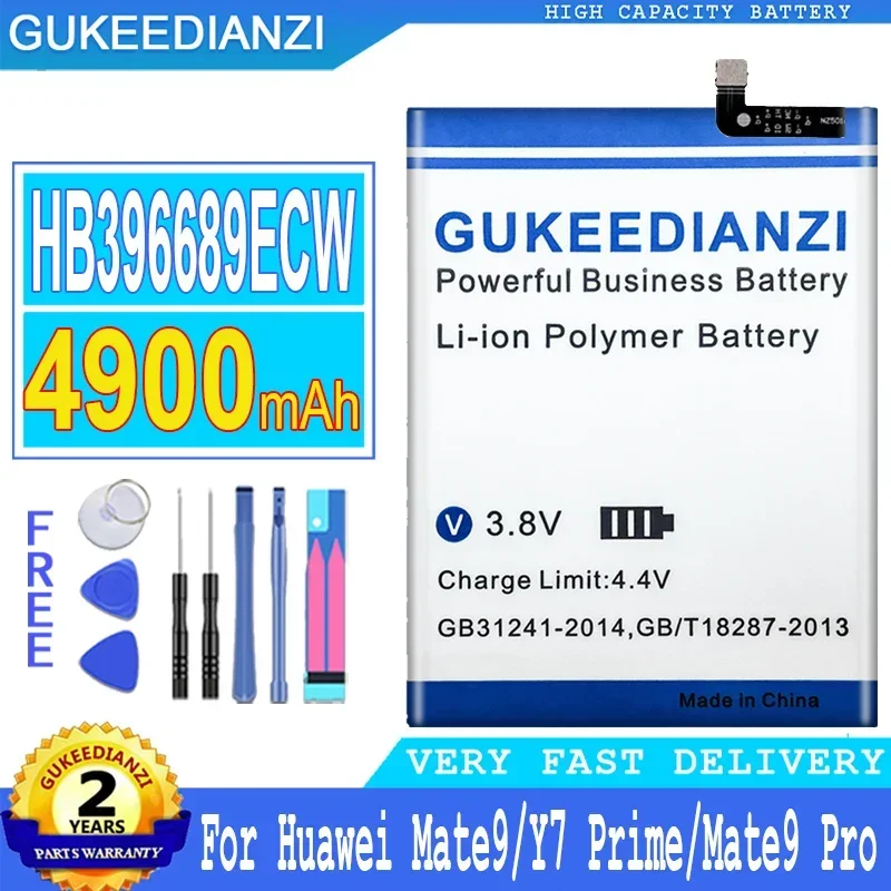 GUKEEDIANZI Battery for Huawei Version, 4900mAh, HB396689ECW, HB406689ECW, Enjoy 7 Plus, (P40 Lite E), TRT-L53, Enjoy7plus,
GUKEEDIANZI Battery for Huawei Version, 4900mAh, HB396689ECW, HB406689ECW, Enjoy 7 Plus, (P40 Lite E), TRT-L53, Enjoy7plus,