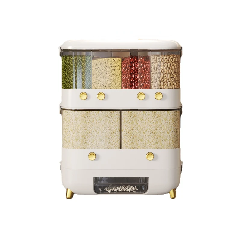 Storage Box Rice Bucket Household Separated Insect-Proof Moisture-Proof Sealed Rice Bucket Food Grade Rice Storage Box
Storage Box Rice Bucket Household Separated Insect-Proof Moisture-Proof Sealed Rice Bucket Food Grade Rice Storage Box