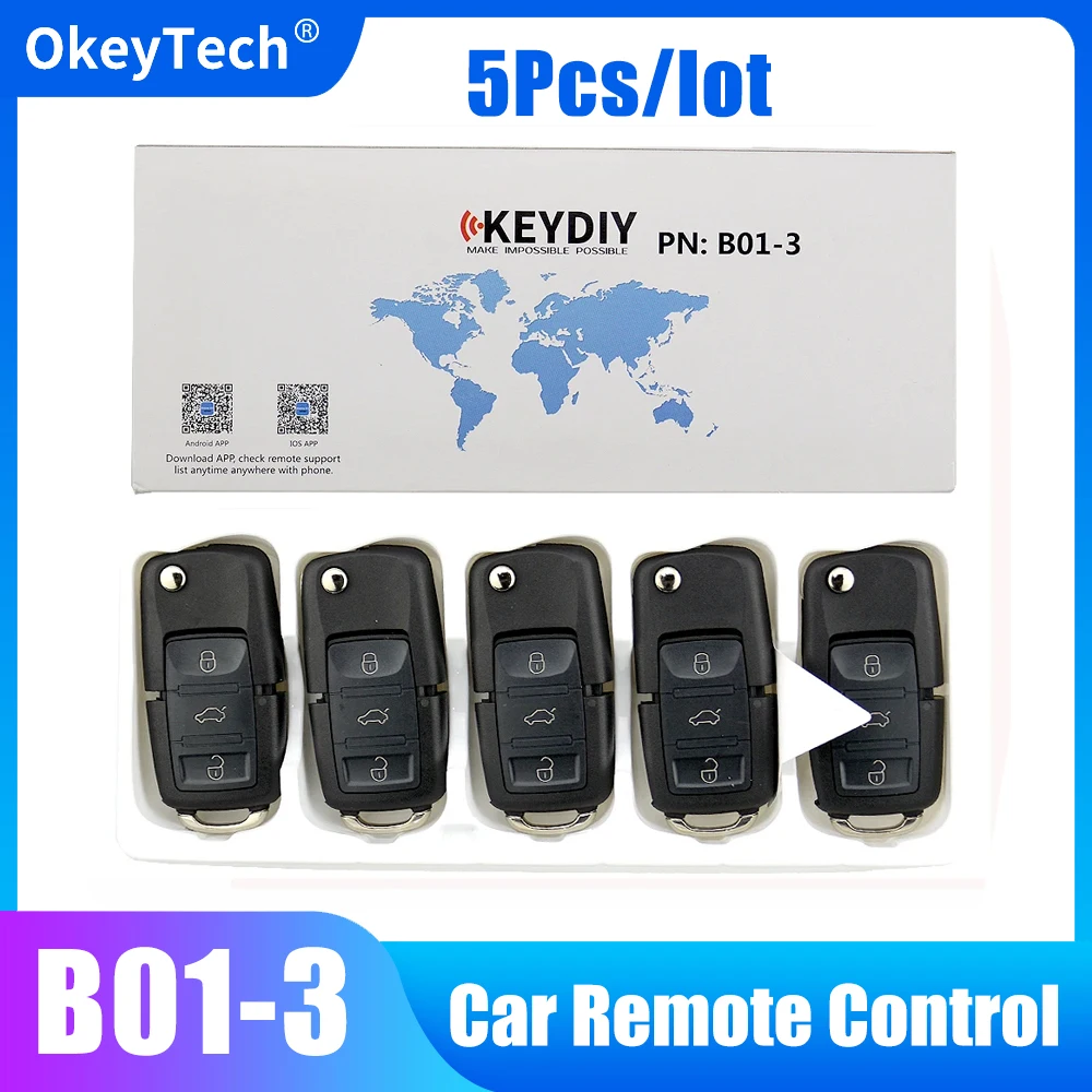 OkeyTech 5 шт./лот Φ KD ключ автомобильный пульт дистанционного управления ключ серии B для KD900 KD900 + URG200 программатор ключей для VW
OkeyTech 5 шт./лот Φ KD ключ автомобильный пульт дистанционного управления ключ серии B для KD900 KD900 + URG200 программатор ключей для VW
