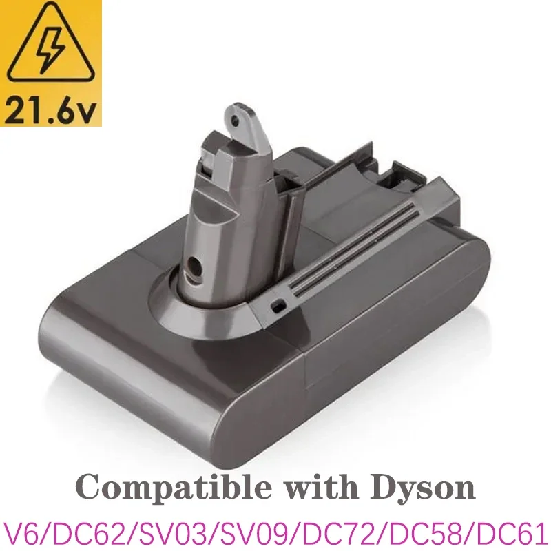 21.6V 9800mAh Lithium Battery for Dyson's V6/DC62/SV03/SV09/DC72/DC58/DC61 Vacuum Cleaner Replacement Parts Cells 
21.6V 9800mAh Lithium Battery for Dyson's V6/DC62/SV03/SV09/DC72/DC58/DC61 Vacuum Cleaner Replacement Parts Cells
