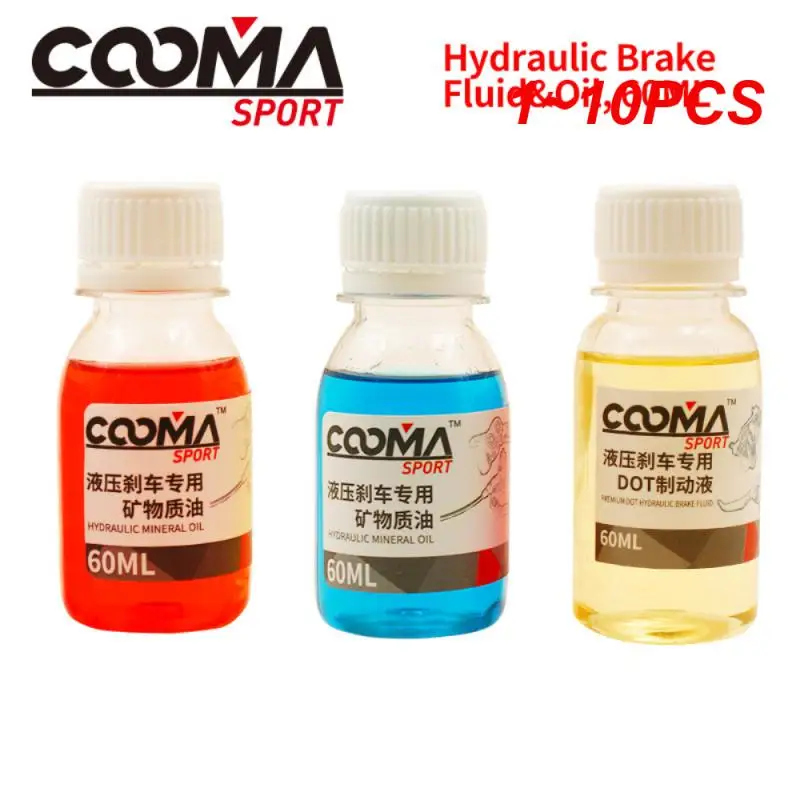 

1~10PCS Mountain Hydraulic Disc Brake Fluid Mineral Oil and DOT Fluid for , avid, sram, formula, hayes, magura,