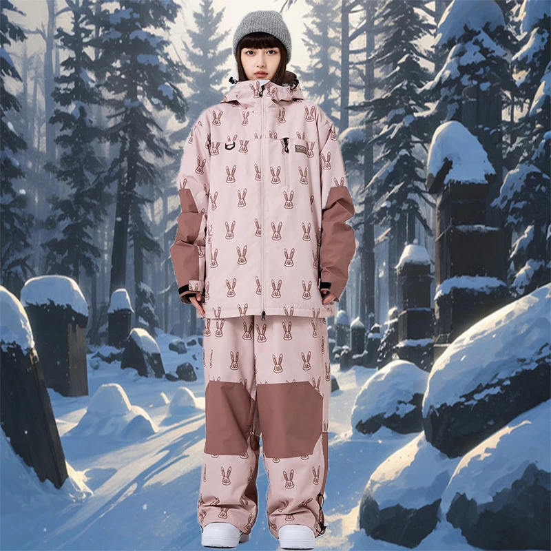 Ski Wear 2025 Ski Suits Men Loose Skiing Jacket Pant Snowboard Sport Clothes Winter Snowboard Set Women Windproof Snow Tracksuit
Ski Wear 2025 Ski Suits Men Loose Skiing Jacket Pant Snowboard Sport Clothes Winter Snowboard Set Women Windproof Snow Tracksuit