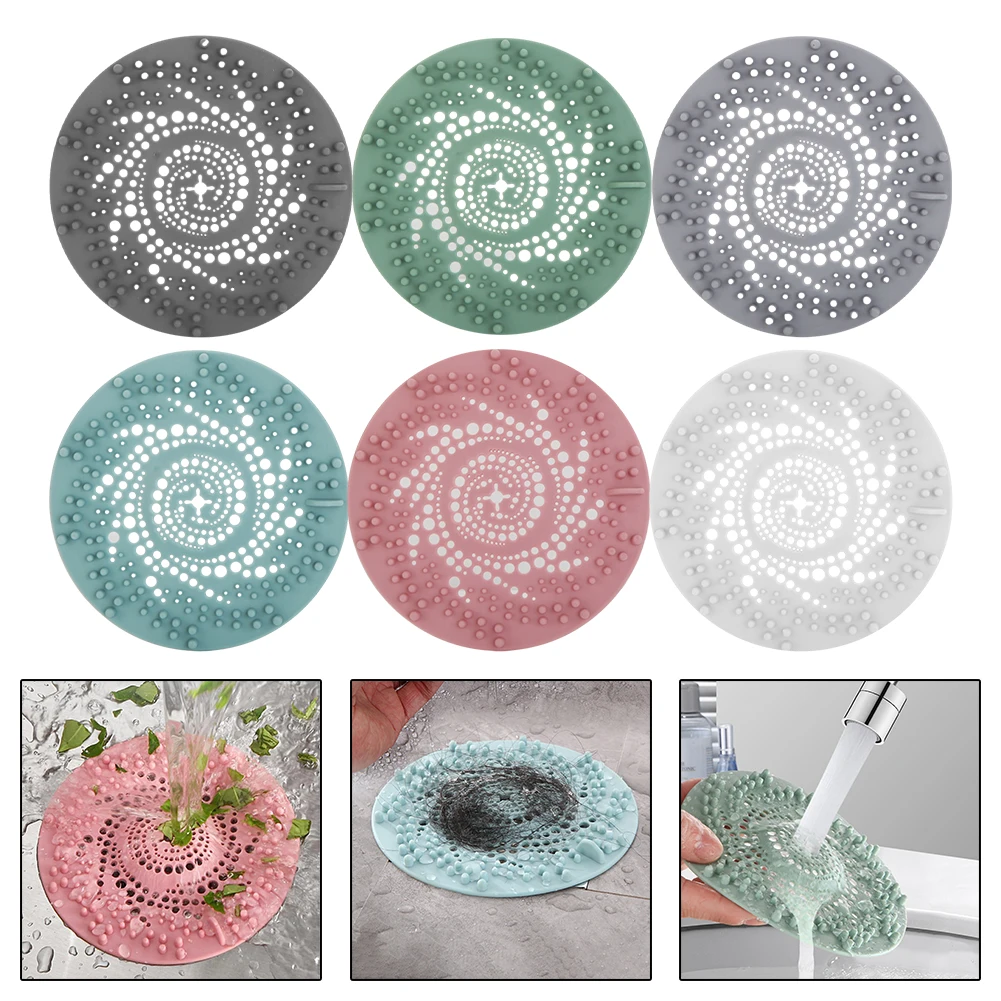 Silicone Ground Drain Cover Strainer Household Shower Floor Filter Sink Strainers Hair Catcher For Kitchen Bathroom Accessories
Silicone Ground Drain Cover Strainer Household Shower Floor Filter Sink Strainers Hair Catcher For Kitchen Bathroom Accessories