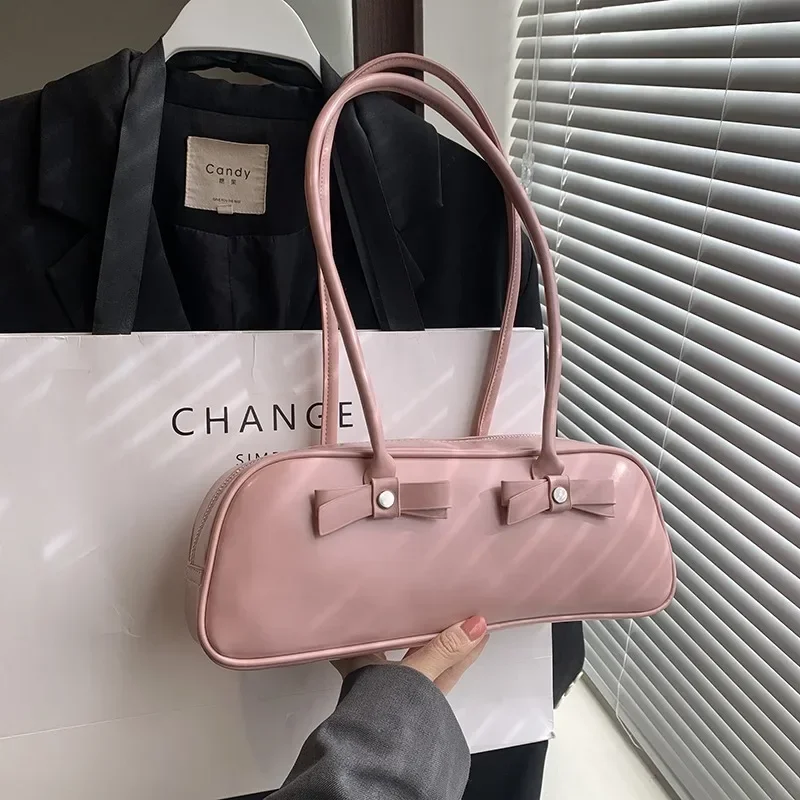 Advanced Sense Bow Design Zipper Pu Ladies Shoulder Bags 2024 Fashion Free Shipping Large Capacity Bags Bolsas Para Mujeres
Advanced Sense Bow Design Zipper Pu Ladies Shoulder Bags 2024 Fashion Free Shipping Large Capacity Bags Bolsas Para Mujeres