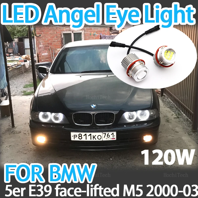 120W White LED Angel Eye Halo Ring Light Bulbs Lamp Fit For BMW 5 series E39 M5 face-lifted 520i 523i 525i 528 530i 535i 2000-03
120W White LED Angel Eye Halo Ring Light Bulbs Lamp Fit For BMW 5 series E39 M5 face-lifted 520i 523i 525i 528 530i 535i 2000-03