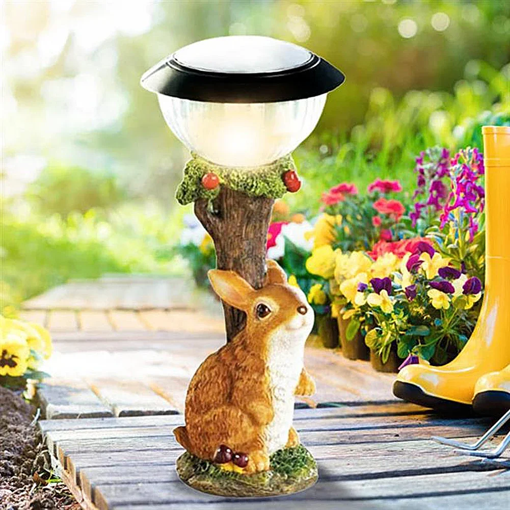 Energy Lamp Solar Powered Lamp Outdoor Resin Solar Powered Animals Statue Figurine LED Animal Sculpture Garden Decor
Energy Lamp Solar Powered Lamp Outdoor Resin Solar Powered Animals Statue Figurine LED Animal Sculpture Garden Decor