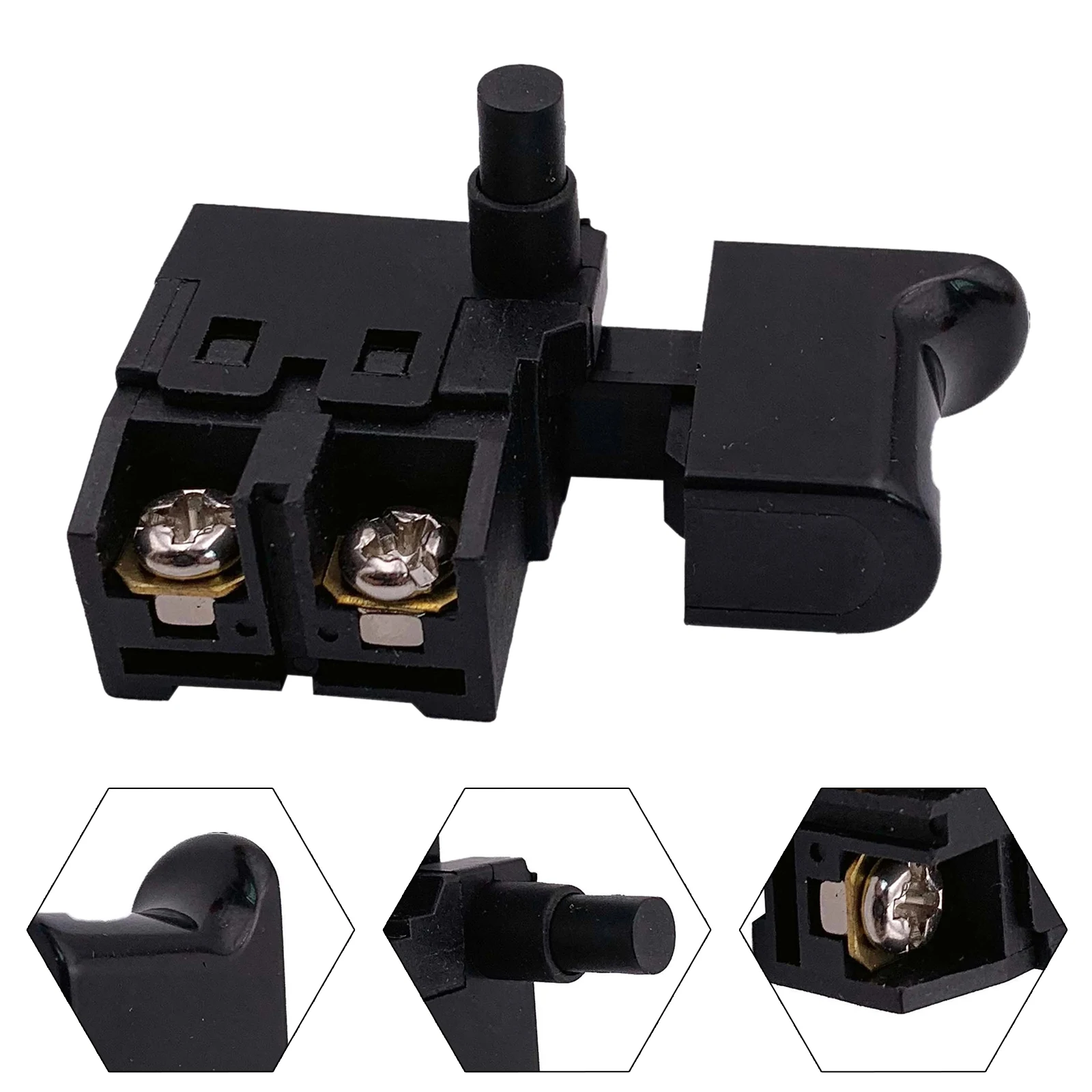 1pcs Plastic Electric Drill Switch For Cutting Machine Electric Planer Marble Machine Power Controlling Power Tool Accessories
1pcs Plastic Electric Drill Switch For Cutting Machine Electric Planer Marble Machine Power Controlling Power Tool Accessories