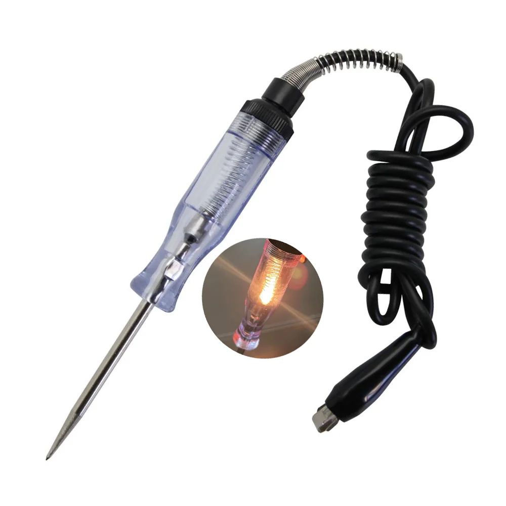 6- 12V Test Light Car Circuit Tester Piercing Power Probe Diagnostic Tool for Fuse Socket Relay of Automotive Motorcycle Boat
6- 12V Test Light Car Circuit Tester Piercing Power Probe Diagnostic Tool for Fuse Socket Relay of Automotive Motorcycle Boat