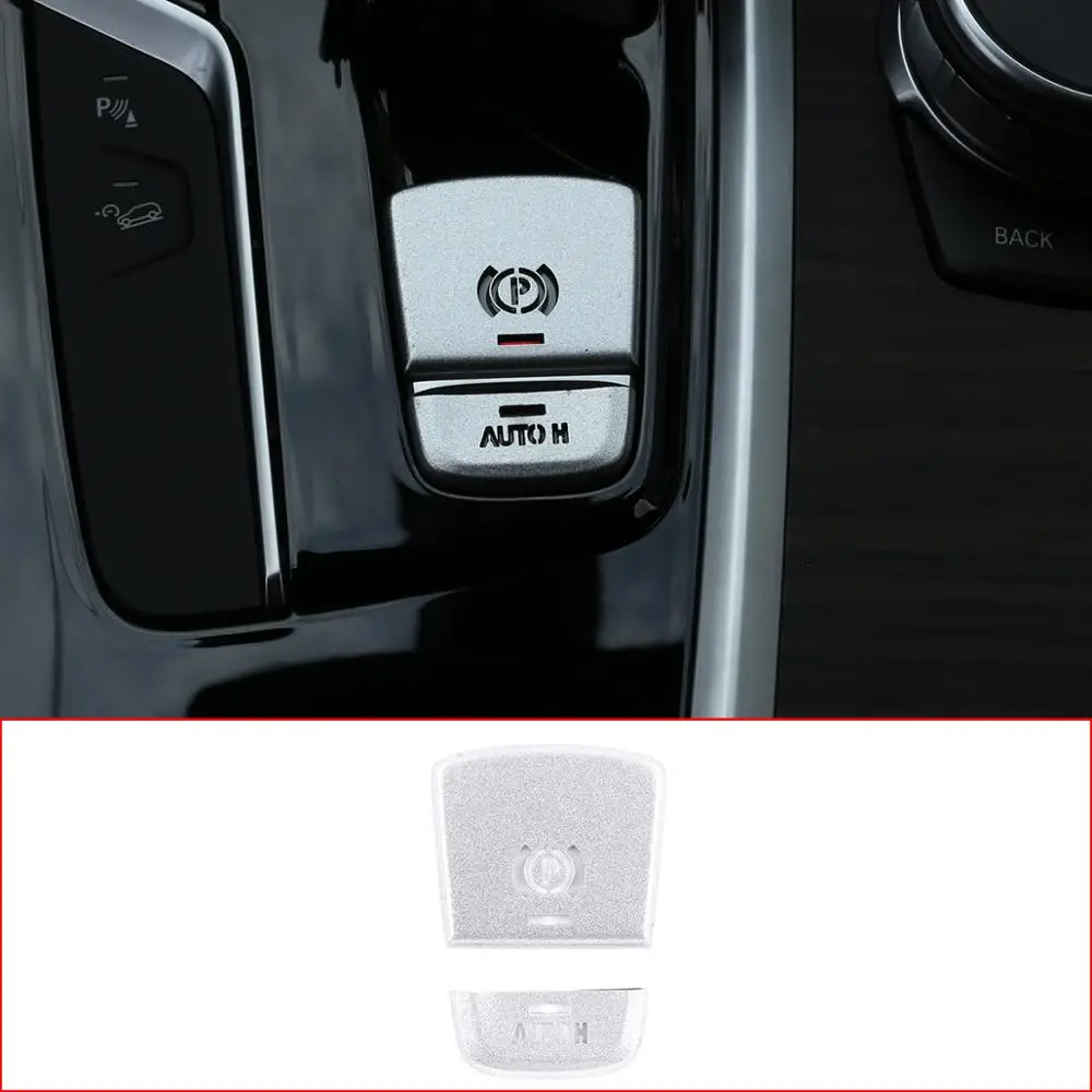 Aluminum Car Electronic Handbrake AUTO H Button Cover Trim For BMW 5 series G38 G30 P Buttons For BMW G01 X3 X4 G02 2018 2019
Aluminum Car Electronic Handbrake AUTO H Button Cover Trim For BMW 5 series G38 G30 P Buttons For BMW G01 X3 X4 G02 2018 2019