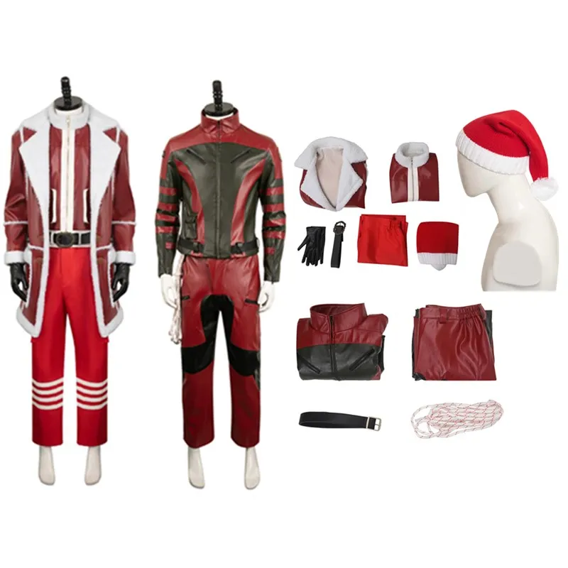 Santa Claus Cosplay Red One Callum Drift Fantasy Costume Adult Men Coat Pants Fantasia Outfits Halloween Carnival Party Suit
Santa Claus Cosplay Red One Callum Drift Fantasy Costume Adult Men Coat Pants Fantasia Outfits Halloween Carnival Party Suit