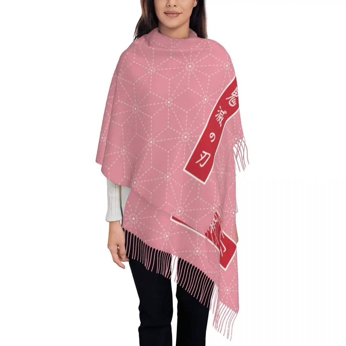 Kimetsu No Yaiba Anime Tassel Scarf Women Soft Demon Slayer Nezuko Shawls Wraps Ladies Winter Fall Scarves
Kimetsu No Yaiba Anime Tassel Scarf Women Soft Demon Slayer Nezuko Shawls Wraps Ladies Winter Fall Scarves