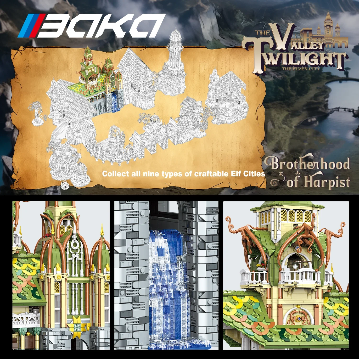 7140PCS Tower of Strength Building Blocks Creative DIY Castle Set Model Bricks Desktop Decoration Toys For Kids Holiday Gifts 7140PCS Tower of Strength Building Blocks Creative DIY Castle Set Model Bricks Desktop Decoration Toys For Kids Holiday Gifts