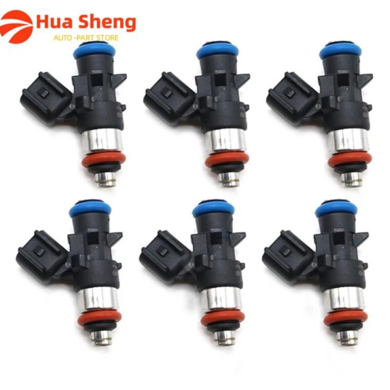 

6PCS 0280158233 5184085AC FJ1147 Fuel Injectors For Jeep Grand Cherokee for Dodge Avenger Journey Durango 3.6L For Chrysler