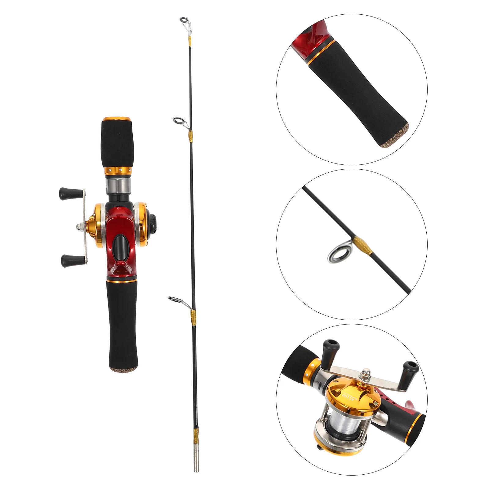 Ice Fishing Rod Creative Pole Outdoor Portable Gear Convenient Winter Sturdy Accessory
Ice Fishing Rod Creative Pole Outdoor Portable Gear Convenient Winter Sturdy Accessory