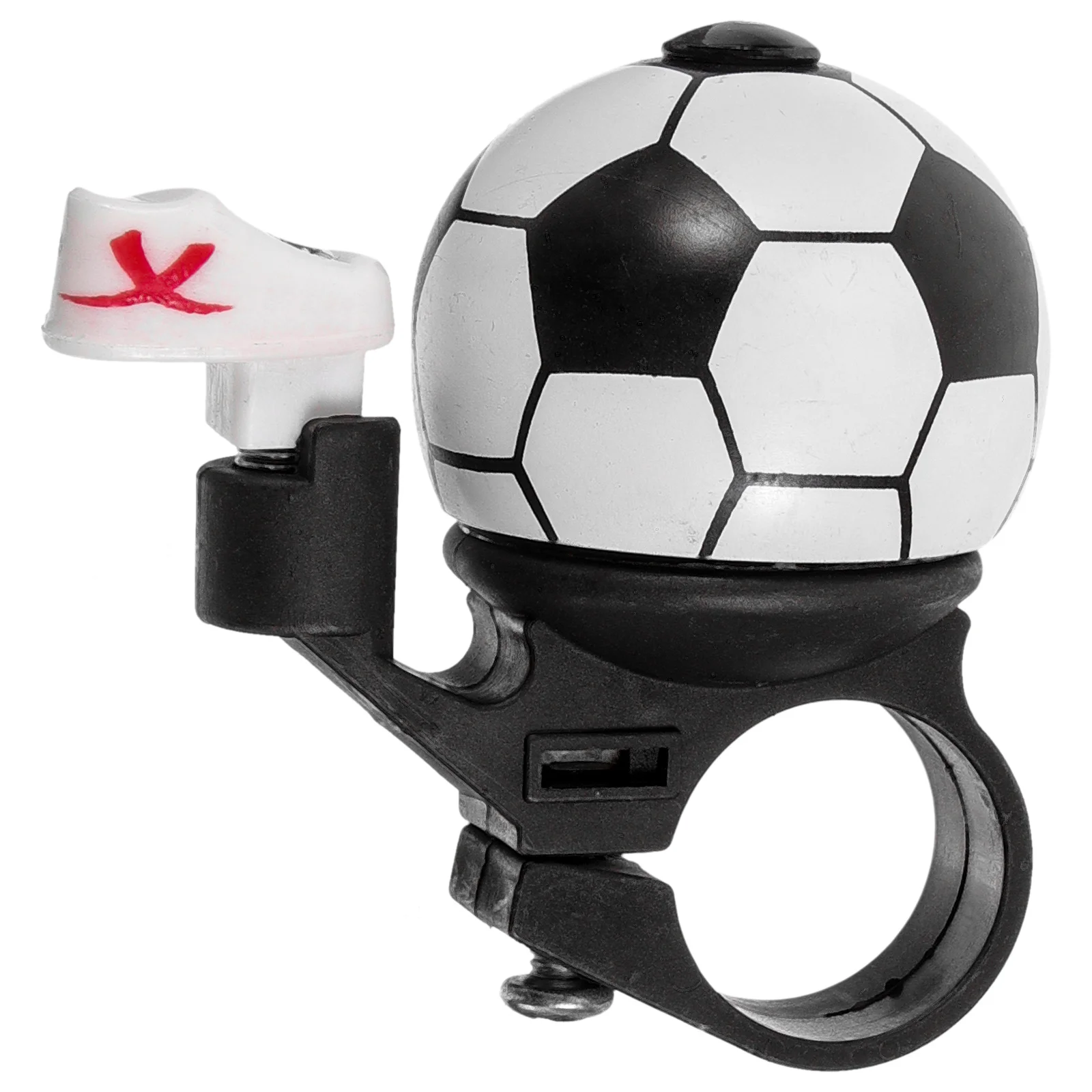 Multi-function Bike Bell Convenient Bicycles Bell Football Shaped Cycling Bell Bike Accessory (Random Style)
Multi-function Bike Bell Convenient Bicycles Bell Football Shaped Cycling Bell Bike Accessory (Random Style)