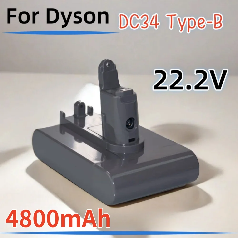 For Dyson DC34 Type-B 22.2V 4800mAh Li-ion Battery DC31 DC34 DC35 DC44 DC45 Replace
For Dyson DC34 Type-B 22.2V 4800mAh Li-ion Battery DC31 DC34 DC35 DC44 DC45 Replace