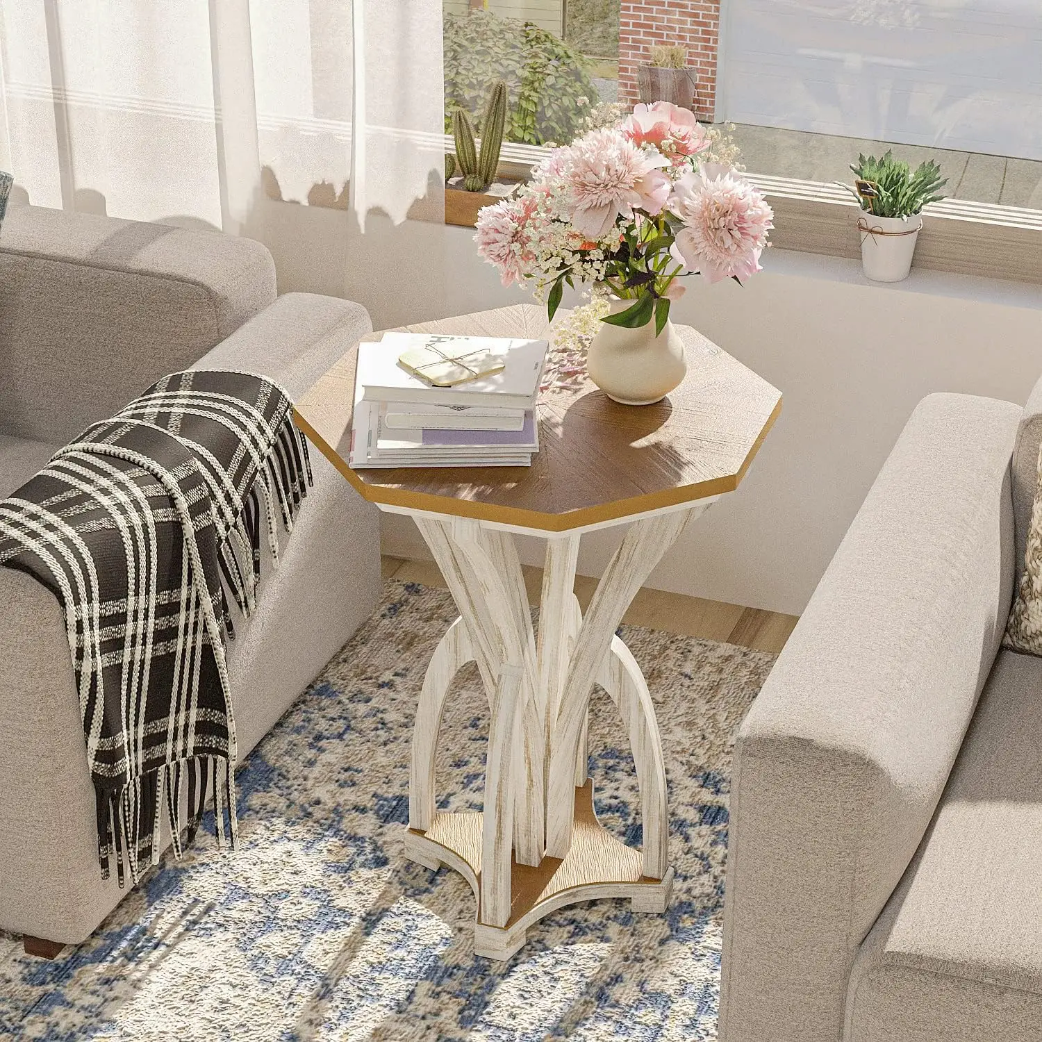 End Table Side Table, 18" Free- Wood Side Table, Lightweight MDF Accent End Table, Light Gray Bed Side Table Nightstand for
End Table Side Table, 18" Free- Wood Side Table, Lightweight MDF Accent End Table, Light Gray Bed Side Table Nightstand for