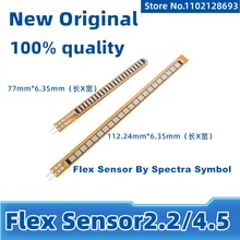 100% Original Flex sensor 2.2/4.5 bending sensor machine electronic hand development kit 、diy electronic kit 4.5 Arduino
