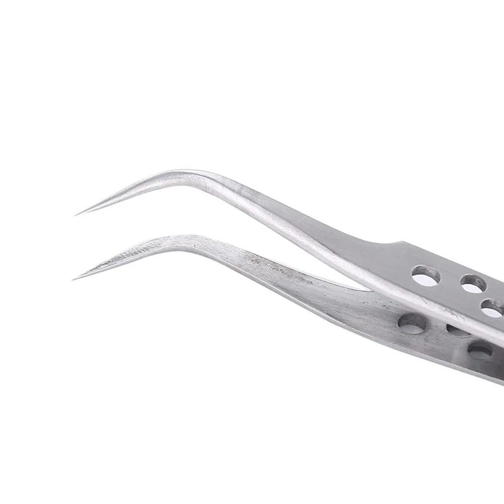 Industrial Tweezers For Parts High Precision Precision Curved Tip Repair Silver Stainless Forceps Stainless Steel
Industrial Tweezers For Parts High Precision Precision Curved Tip Repair Silver Stainless Forceps Stainless Steel