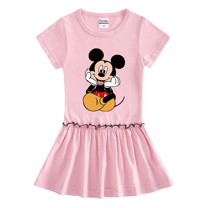 MINISO Disney Микки Маус и Дональд Дак Новинка 2023 Летнее Детское платье с коротким рукавом тонкая юбка
MINISO Disney Микки Маус и Дональд Дак Новинка 2023 Летнее Детское платье с коротким рукавом тонкая юбка