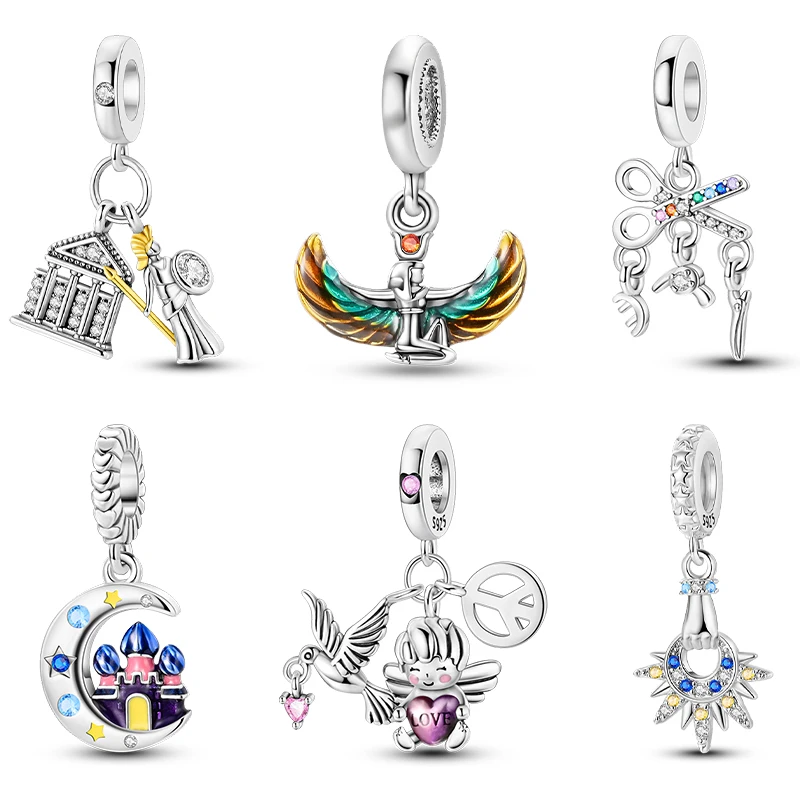 2024 New 925 Sterling Silver Love And Peace Castle Athena Nymph Charms Bead Fit Pandora 925 Original Bracelet Fine DIY Jewelry
2024 New 925 Sterling Silver Love And Peace Castle Athena Nymph Charms Bead Fit Pandora 925 Original Bracelet Fine DIY Jewelry