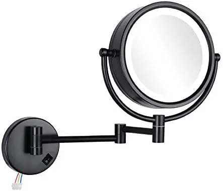 Hardwired Makeup Mirror with 3 Tones LED Lights 10x Magnifying Mirror for Bathroom Bedroom 13 Non reversible mirror Non reversin
Hardwired Makeup Mirror with 3 Tones LED Lights 10x Magnifying Mirror for Bathroom Bedroom 13 Non reversible mirror Non reversin