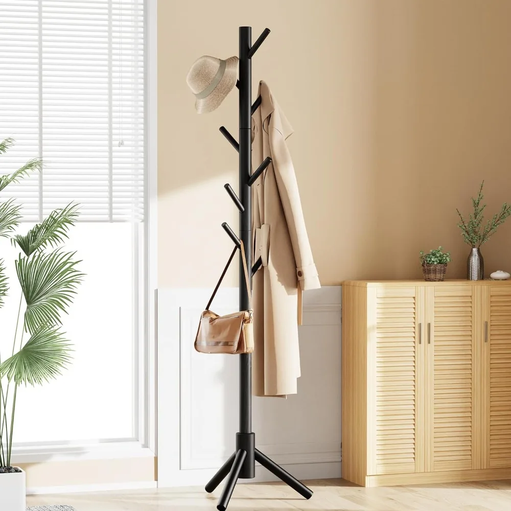 Hat rack with 3 adjustable size hangers and 8 hooks, for bedroom/office/hallway/entrance hangers
Hat rack with 3 adjustable size hangers and 8 hooks, for bedroom/office/hallway/entrance hangers