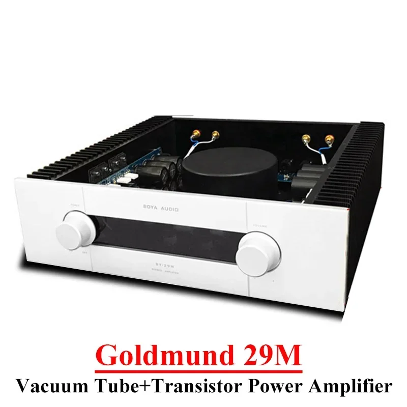 150 Вт * 2 Goldmund G29M линейный комбинированный усилитель мощности, мощная вакуумная трубка и транзистор, RCA XLR вход, Hi-Fi аудио усилитель
150 Вт * 2 Goldmund G29M линейный комбинированный усилитель мощности, мощная вакуумная трубка и транзистор, RCA XLR вход, Hi-Fi аудио усилитель