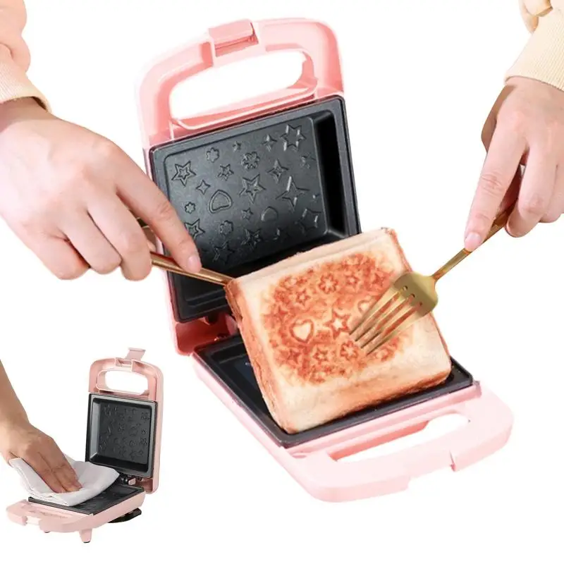 Kitchen Sandwich Maker Home Multi Function Non Stick Heating Bread Baking Plates Household Breakfast Cheese Accessories
Kitchen Sandwich Maker Home Multi Function Non Stick Heating Bread Baking Plates Household Breakfast Cheese Accessories