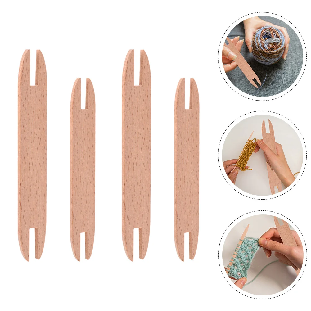 4Pcs DIY Sweater Shuttles Weaving Accessories Wooden Shuttles Weaving Sticks for Home
4Pcs DIY Sweater Shuttles Weaving Accessories Wooden Shuttles Weaving Sticks for Home