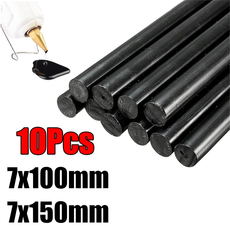 10Pcs 7x100mm 7x150mm Car Dent Repair Glue Sticks Car Body Paintless Dent Repair Black Hot Melt Strip Repairing Glue Stick Tools
10Pcs 7x100mm 7x150mm Car Dent Repair Glue Sticks Car Body Paintless Dent Repair Black Hot Melt Strip Repairing Glue Stick Tools