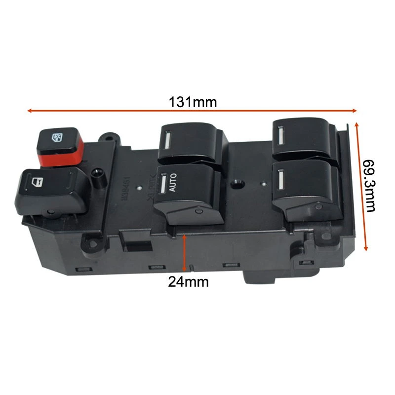 

Car Auto ABS Front Left Driver Side Electric Power Window Master Switch Button for Honda CR-V 2007-2011 35750-SWA-K01