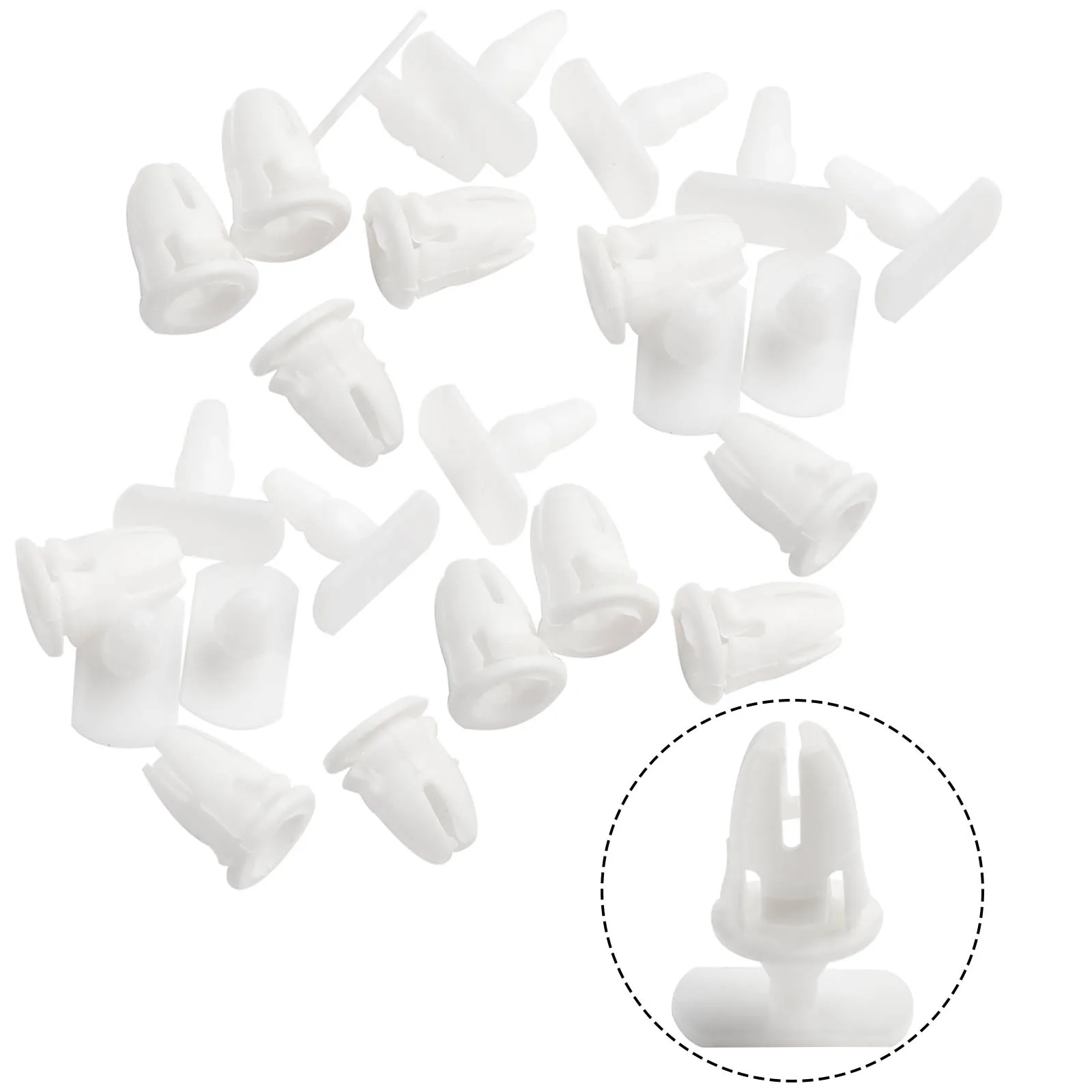 20Pcs White Plastic Attachment Clips Push Button Grommet Trim Disassembled For Mercedes Interior Decoration Clip Fasteners
20Pcs White Plastic Attachment Clips Push Button Grommet Trim Disassembled For Mercedes Interior Decoration Clip Fasteners