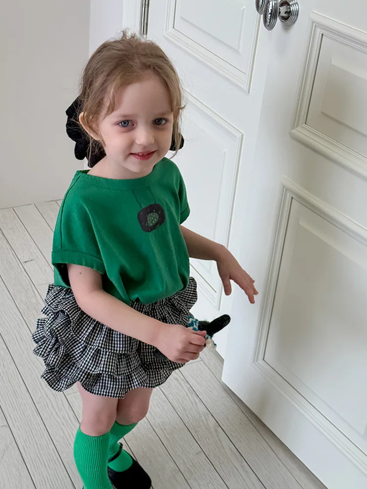 2025 Summer New Children Short Sleeve T Shirts Cotton Girls Cute Cartoon Print Tee Boys Thin Tops Kids Casual O-neck T Shirt 9 Sedb170c2be114b9ba57ad218c54c7b8fy