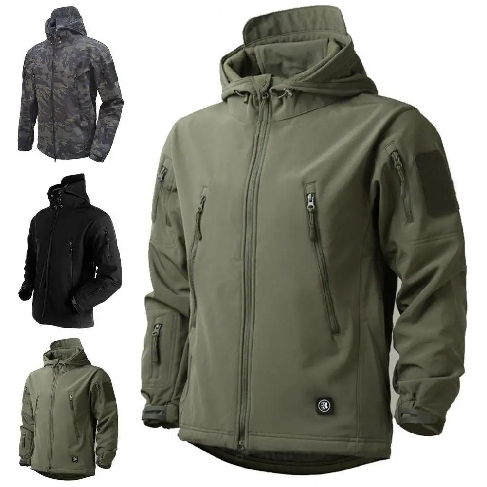 

Men Outdoor Jacket Characteristic Windproof Men Coat Fall Sports Coat Waterproof Winter Jacket for Traveling