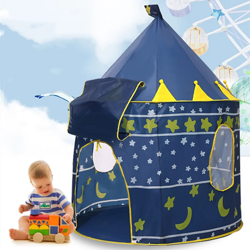 Play Tent Portable Foldable Tipi Prince Folding Tent Children Boy Cubby Play House Kids Gifts Outdoor Toy Tents Castle
Play Tent Portable Foldable Tipi Prince Folding Tent Children Boy Cubby Play House Kids Gifts Outdoor Toy Tents Castle