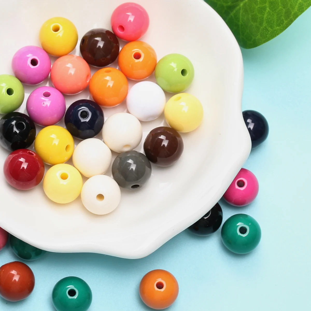 100PCS 8mm Multicolor Round Loose Beads Solid Color Fashion New High-quality For Jewelry Making DIY
100PCS 8mm Multicolor Round Loose Beads Solid Color Fashion New High-quality For Jewelry Making DIY