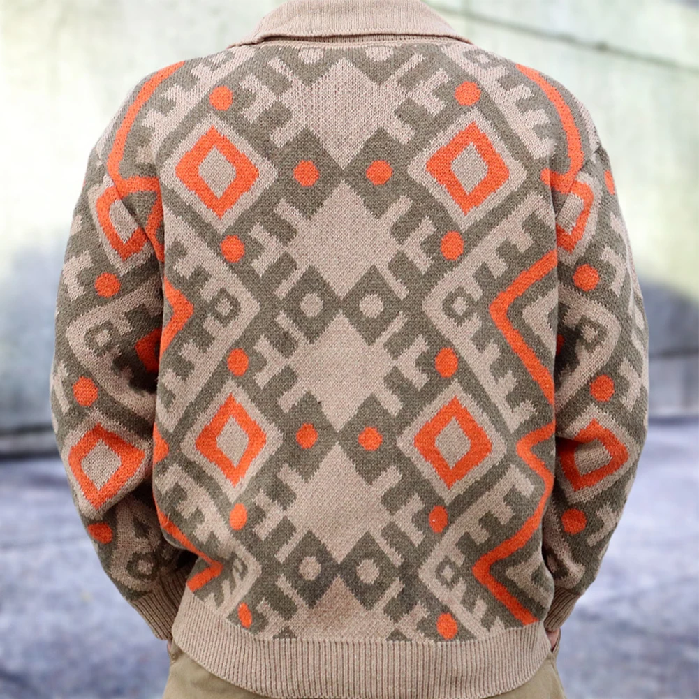 Outwear Men Sweater Cardigan Casual Casual Loose Coat Collared Graphic Print Jacket Knitted Long Sleeve Regular
Outwear Men Sweater Cardigan Casual Casual Loose Coat Collared Graphic Print Jacket Knitted Long Sleeve Regular