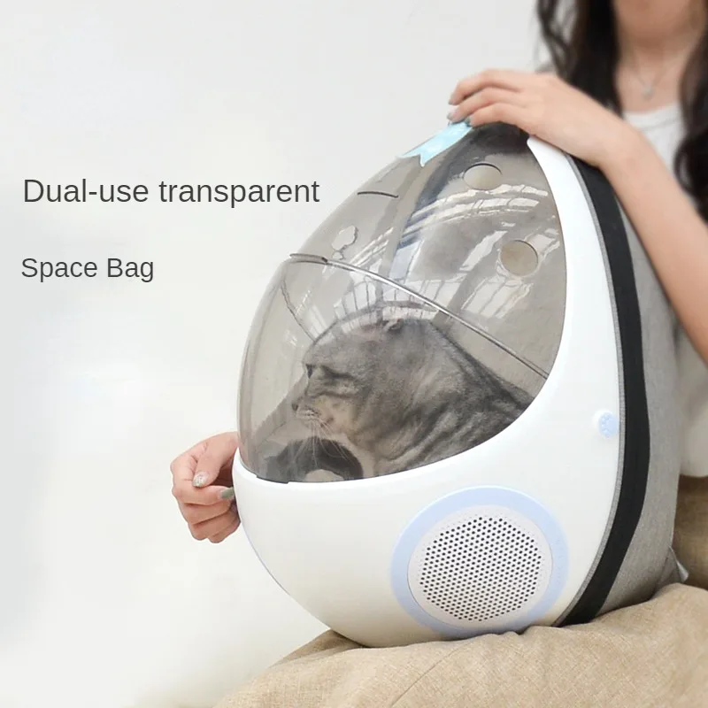 Cat Space Capsule Backpack Transparent Breathable Portable Cat Four Seasons Pet Travel Bag Universal Cat House
Cat Space Capsule Backpack Transparent Breathable Portable Cat Four Seasons Pet Travel Bag Universal Cat House
