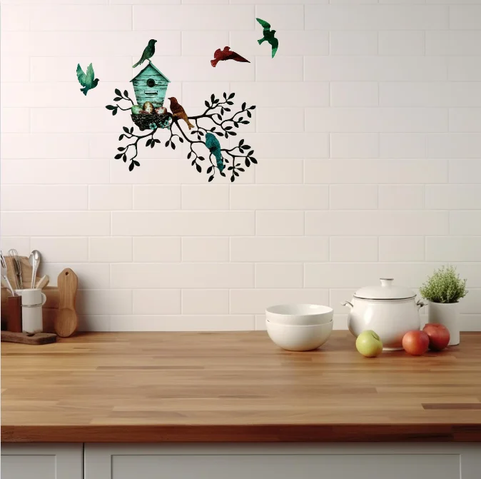 Metal Hanging Tree With Aviary Wall Art, Outdoor Wall Decoration Bird Art Pendant Decoration, Hanging Wall Art Room
Metal Hanging Tree With Aviary Wall Art, Outdoor Wall Decoration Bird Art Pendant Decoration, Hanging Wall Art Room