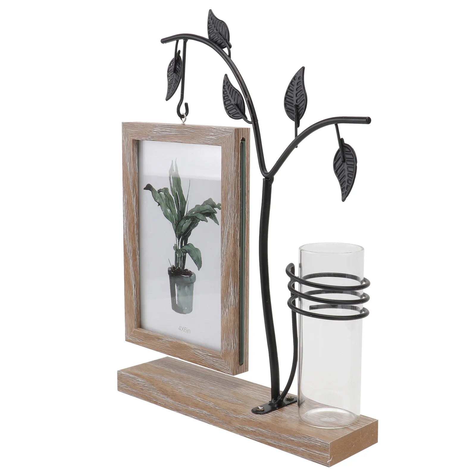 6 Inch Wrought Iron Photo Frame Photograph Wood Decor Double-side Hydroponics Crafts Adornment Flower Pot Wedding
6 Inch Wrought Iron Photo Frame Photograph Wood Decor Double-side Hydroponics Crafts Adornment Flower Pot Wedding