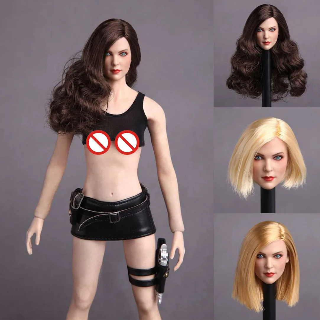 GACTOYS GC006 1/6 Scale Female Head Sculpt Short Brown Hair for 12'' Phicen Action Figure
GACTOYS GC006 1/6 Scale Female Head Sculpt Short Brown Hair for 12'' Phicen Action Figure