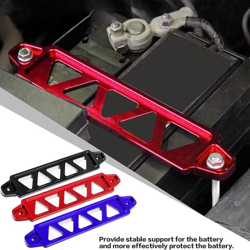 Car Battery Bracket Sturdy And Practical Car Battery Support Bracket Battery Tie Aluminum Alloy Mounts For Battery Maintenance
Car Battery Bracket Sturdy And Practical Car Battery Support Bracket Battery Tie Aluminum Alloy Mounts For Battery Maintenance