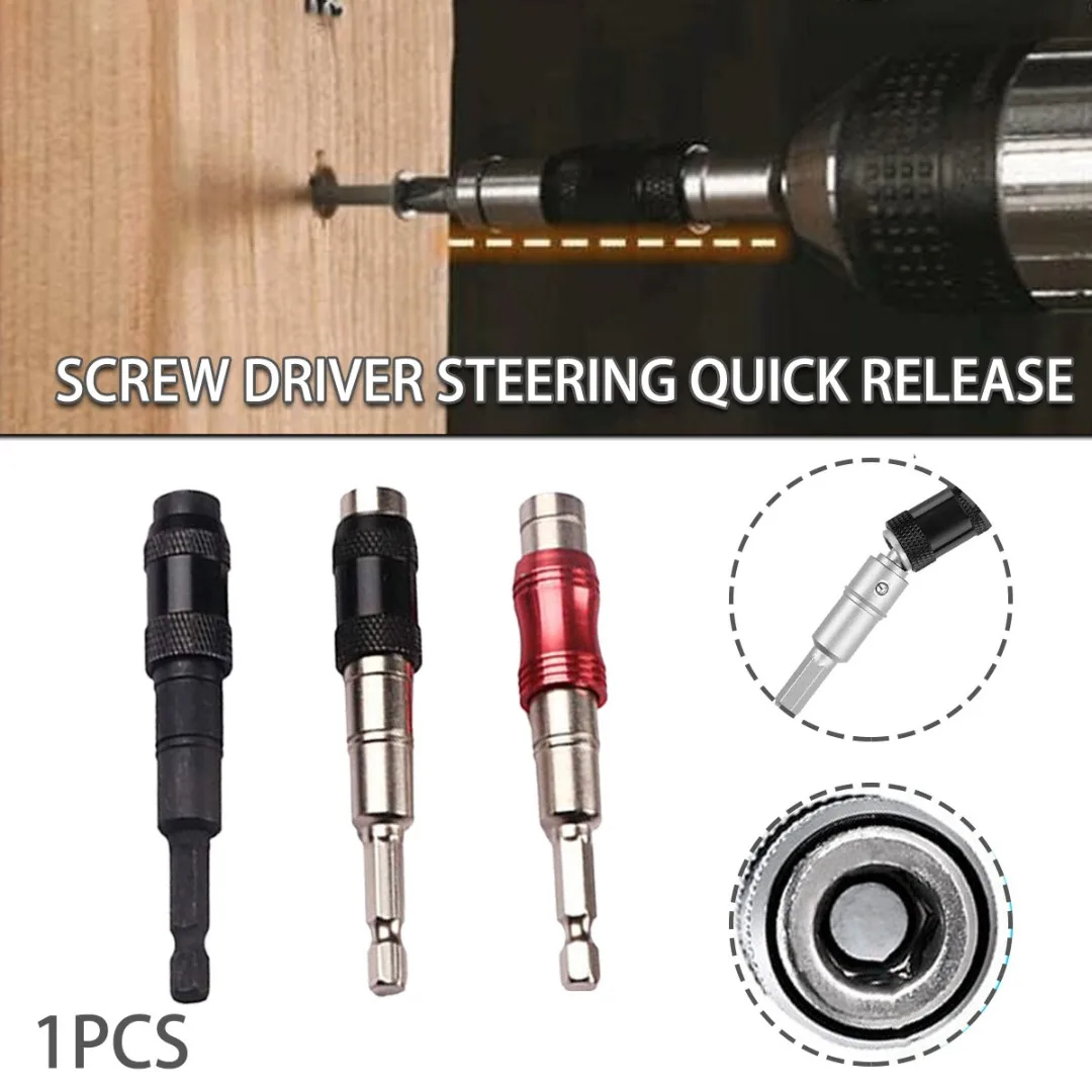 1pc Magnetic Screw Drill Bit Adjustable Pivoting Tip Holder Multi Angle Hex Shank Electric Screwdriver Drill Extensions Adapter
1pc Magnetic Screw Drill Bit Adjustable Pivoting Tip Holder Multi Angle Hex Shank Electric Screwdriver Drill Extensions Adapter