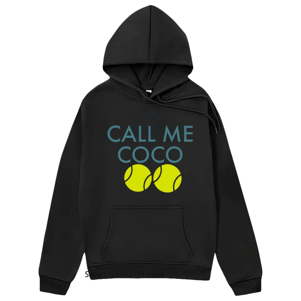 Call Me Coco Gauff Sweatshirt Tennis Game Graphic Hoodie Men Clothes Sports Game Pullover Unisex Long Sleeve Clothes Women Coats
Call Me Coco Gauff Sweatshirt Tennis Game Graphic Hoodie Men Clothes Sports Game Pullover Unisex Long Sleeve Clothes Women Coats